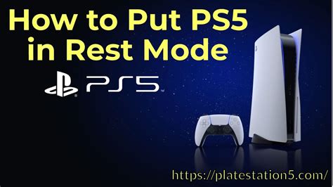 Is it safe to put PS5 in rest mode?